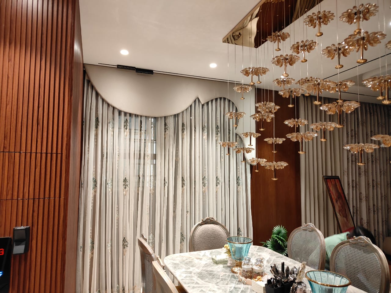 Sanwaria custom architectural drape